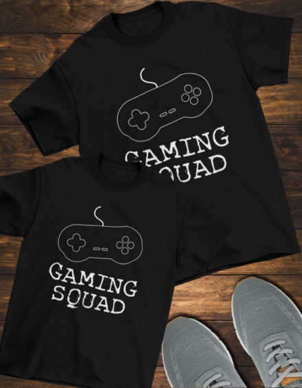 "GAMING SQUAD" - Paare Partnerlook ("Brüder&Brüder") - 2 Tshirts