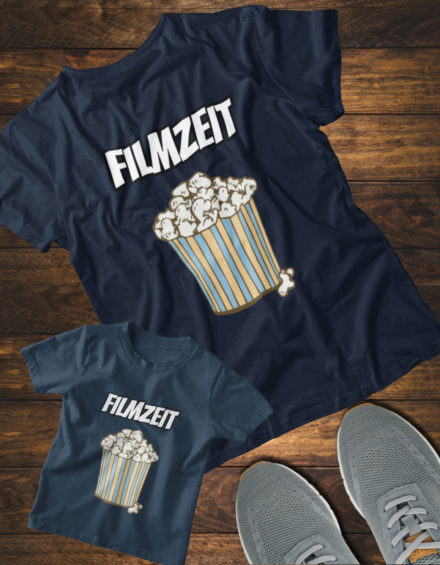 "FILMZEIT" - Paare Partnerlook ("Mutter&Sohn") - 2 Tshirts
