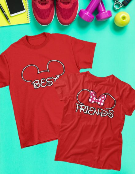 "BEST FRIEND BROTHER/SISTER" - Paare Partnerlook ("Bruder&Schwester") - 2 Tshirts